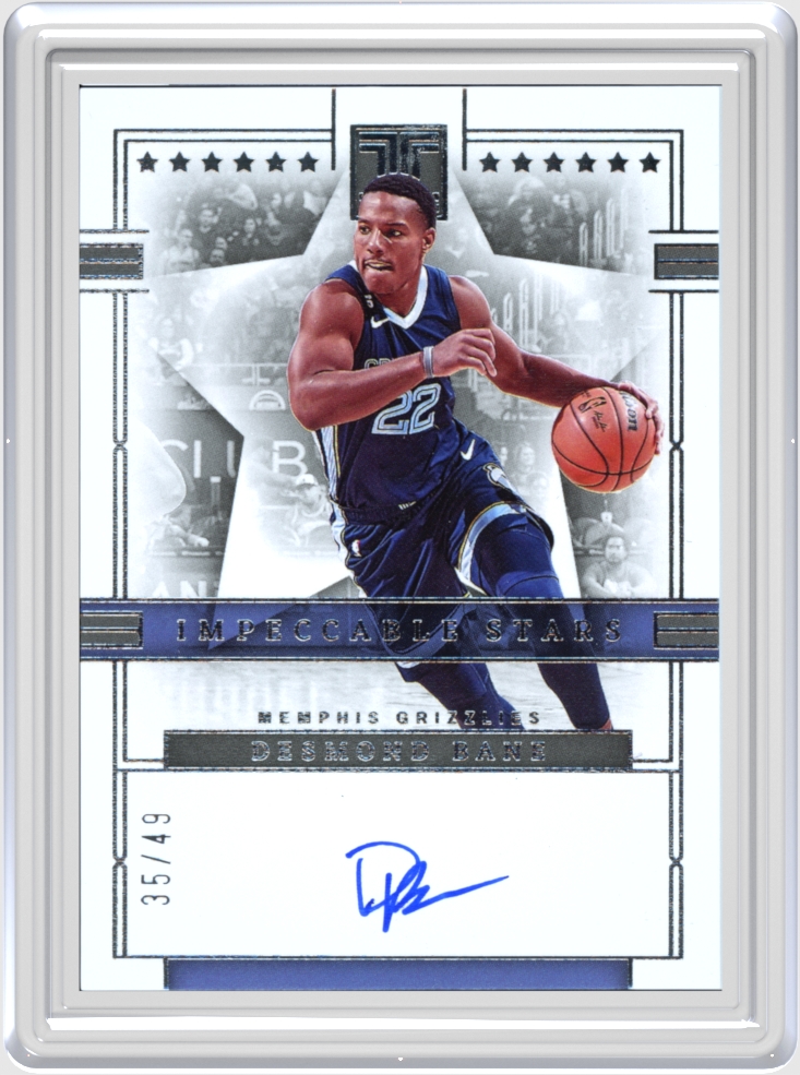 Desmond Bane trading card