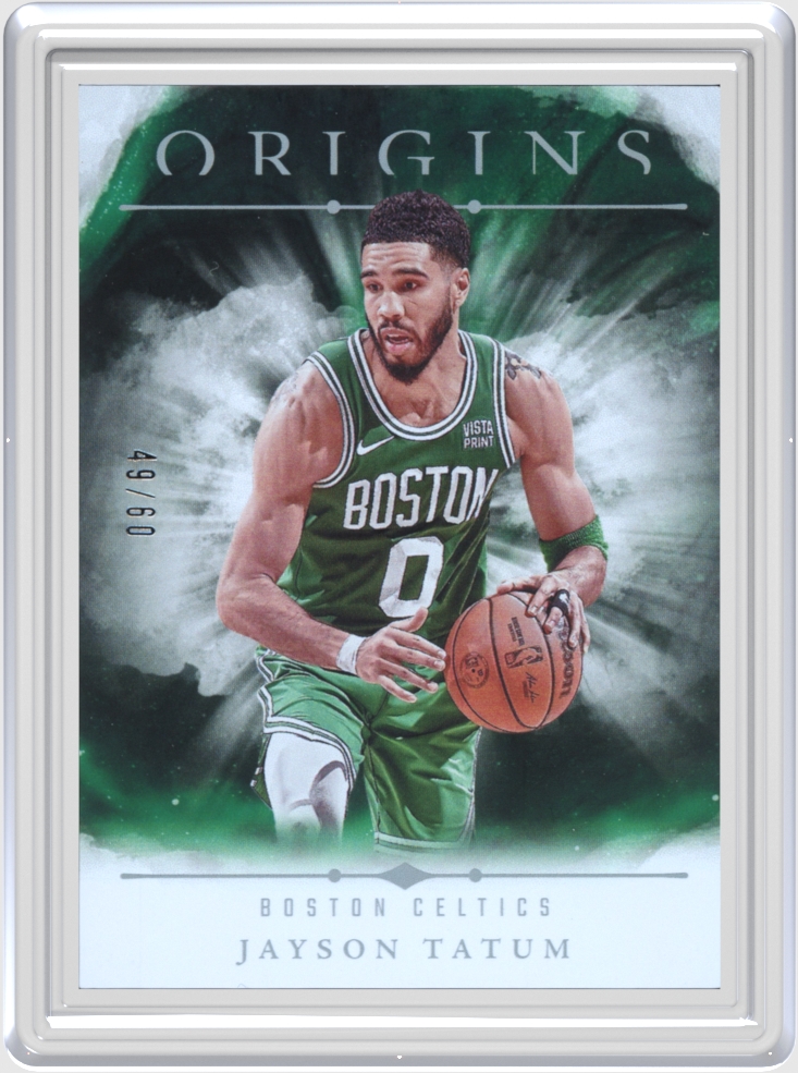 Jayson Tatum trading card
