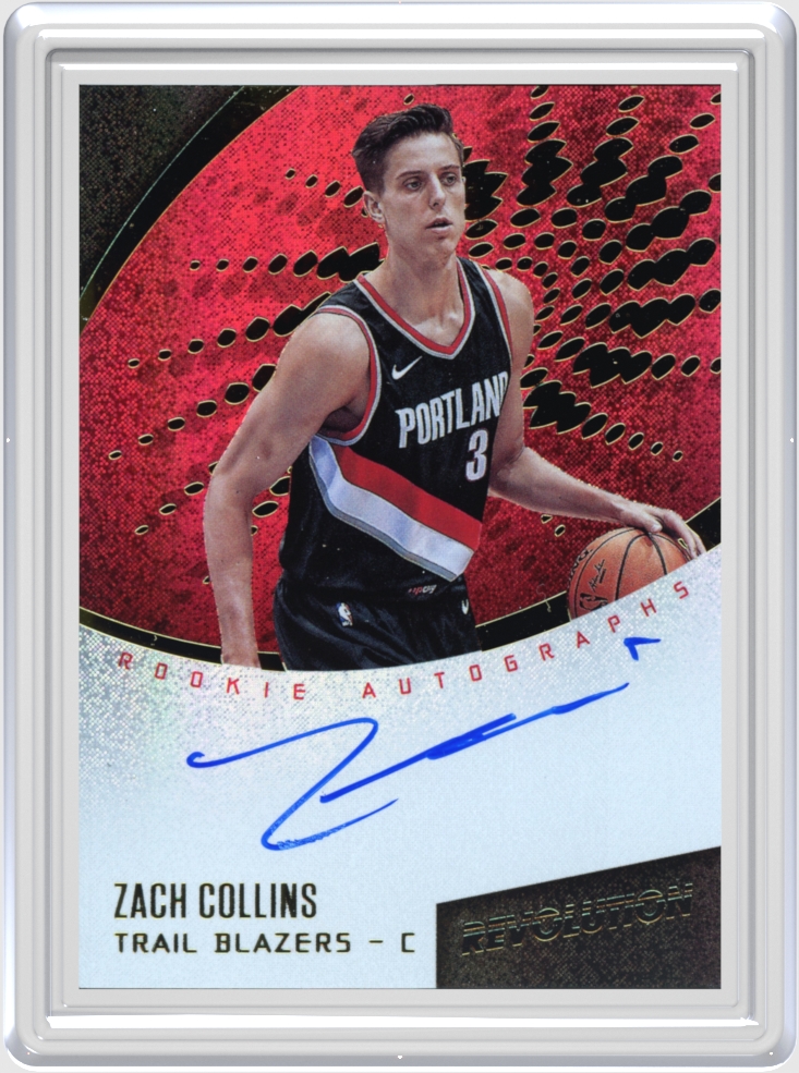 Zach Collins trading card