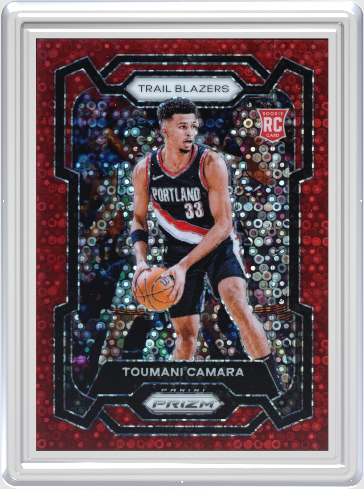 Toumani Camara trading card