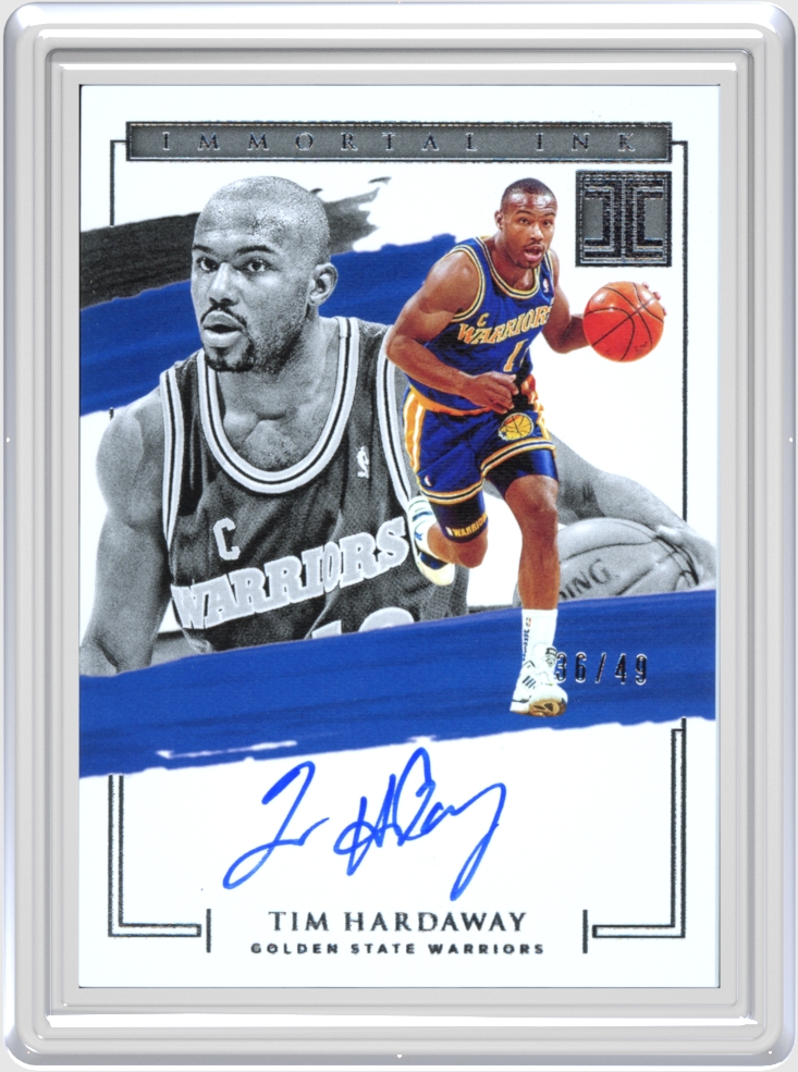 Tim Hardaway trading card