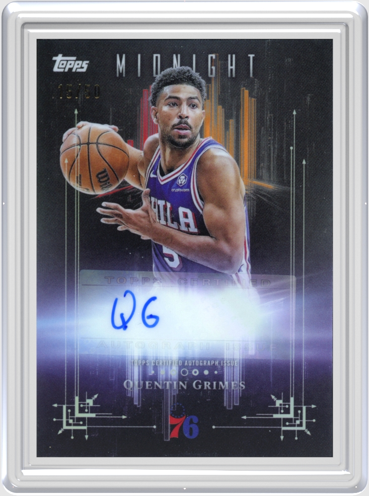 Quentin Grimes trading card