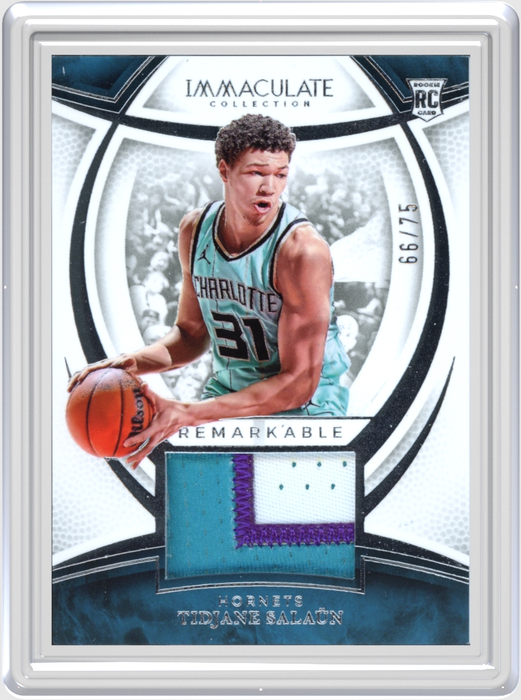 Tidjane Salaun trading card