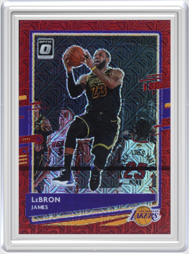 LeBron James trading card