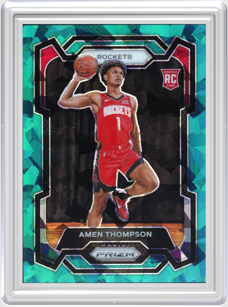 Amen Thompson trading card