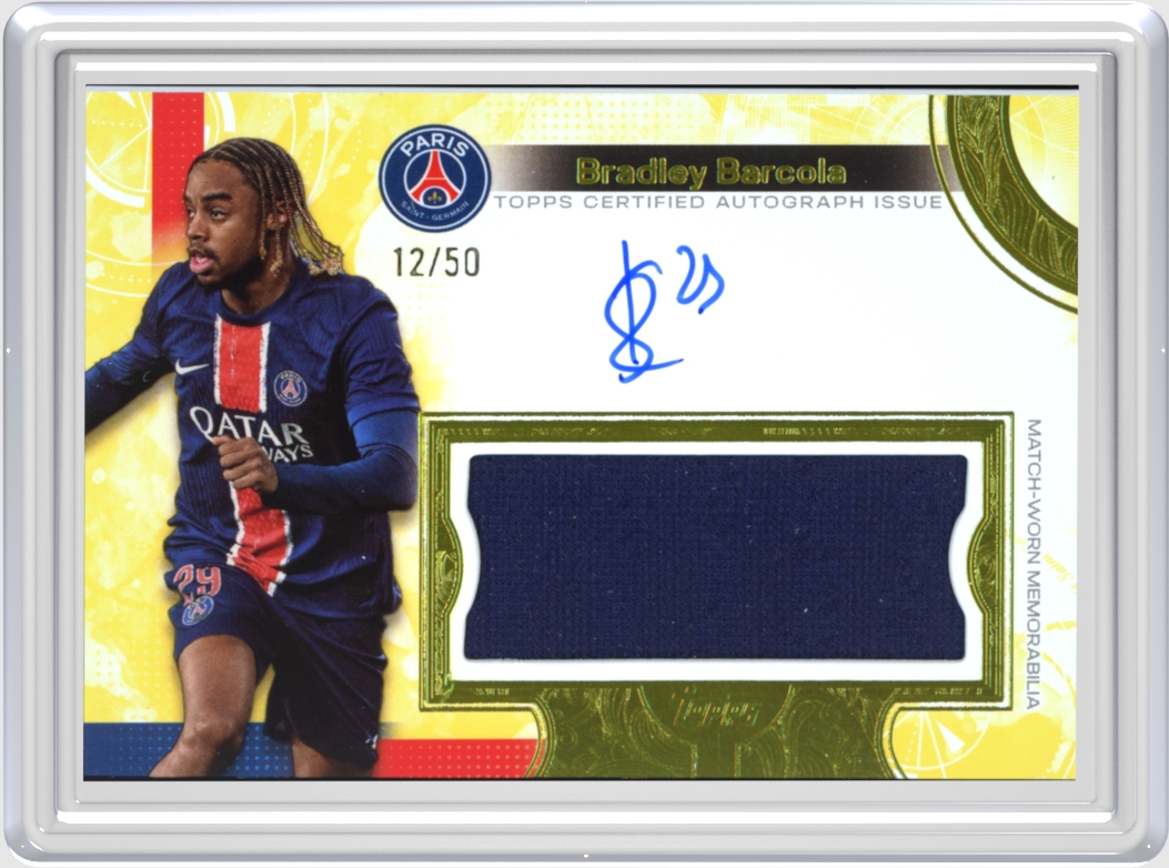 Bradley Barcola trading card