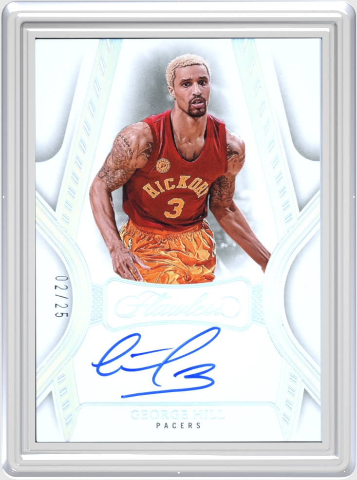 George Hill trading card