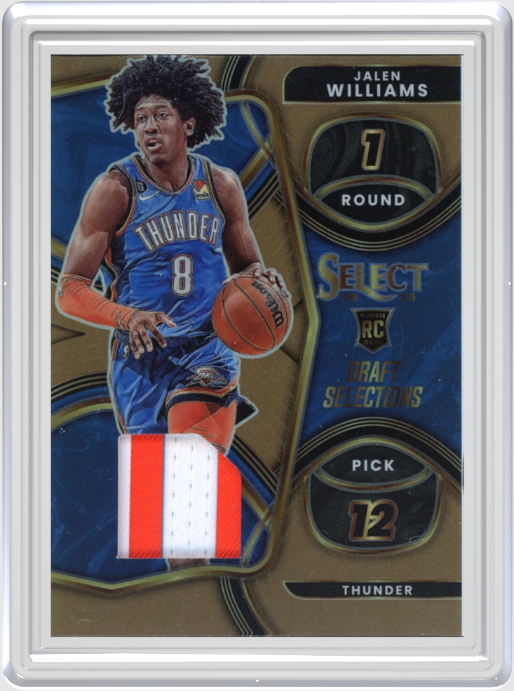 Jalen Williams trading card