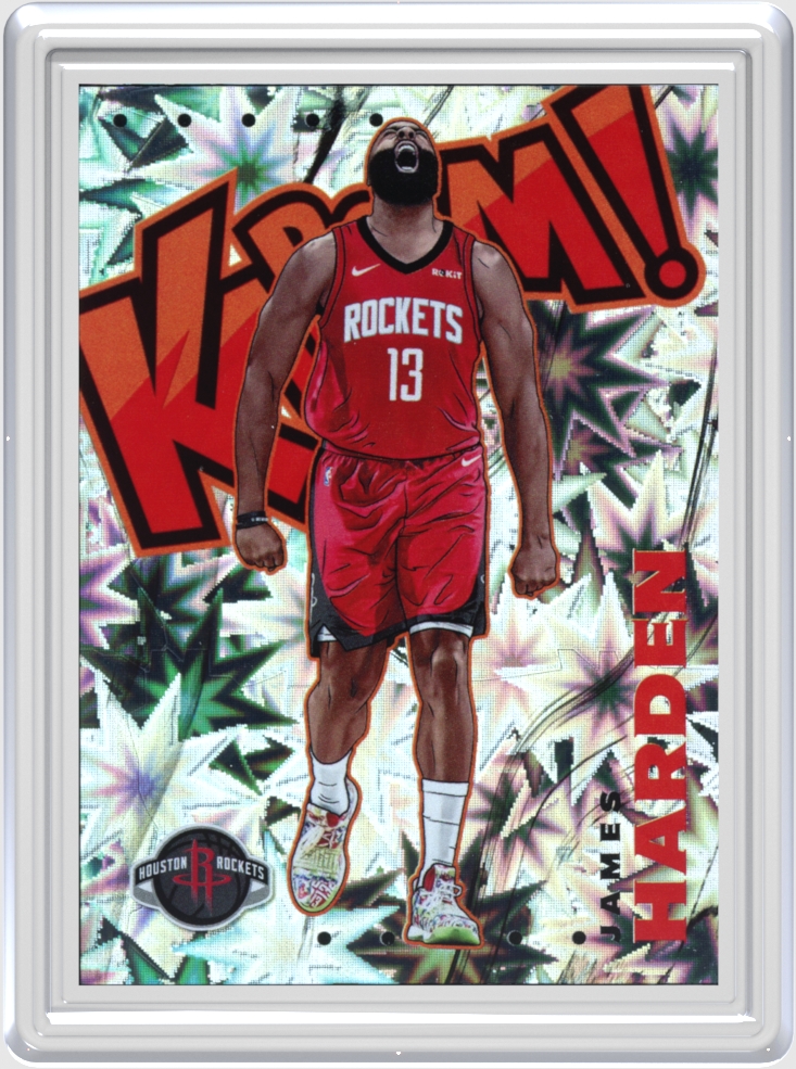 James Harden trading card