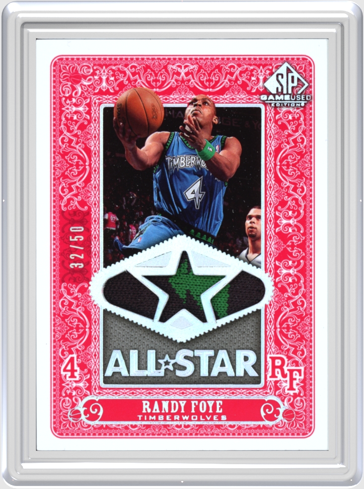 Randy Foye trading card
