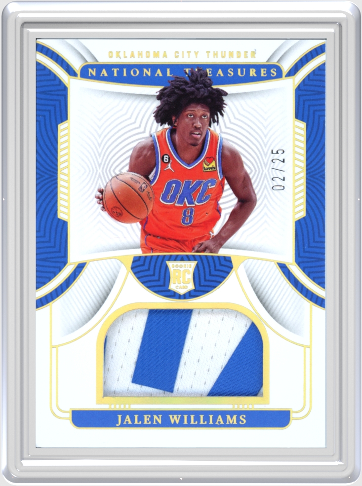 Jalen Williams trading card