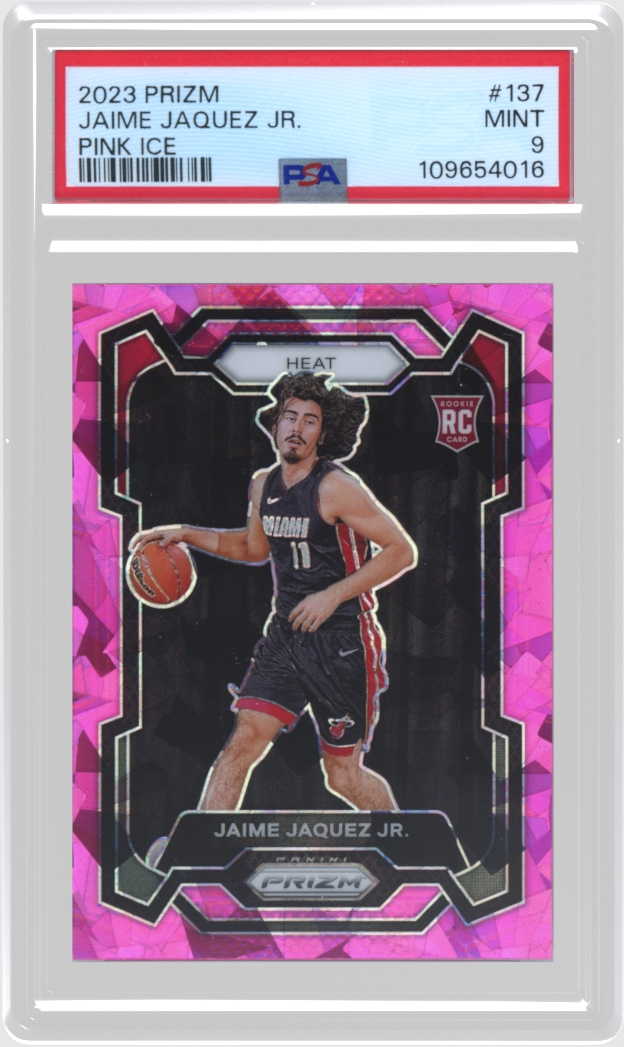 Jaime Jaquez Jr. trading card