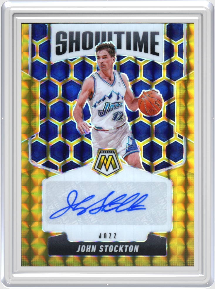 John Stockton trading card