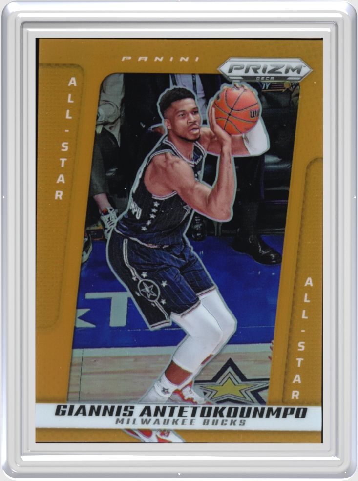 Giannis Antetokounmpo trading card