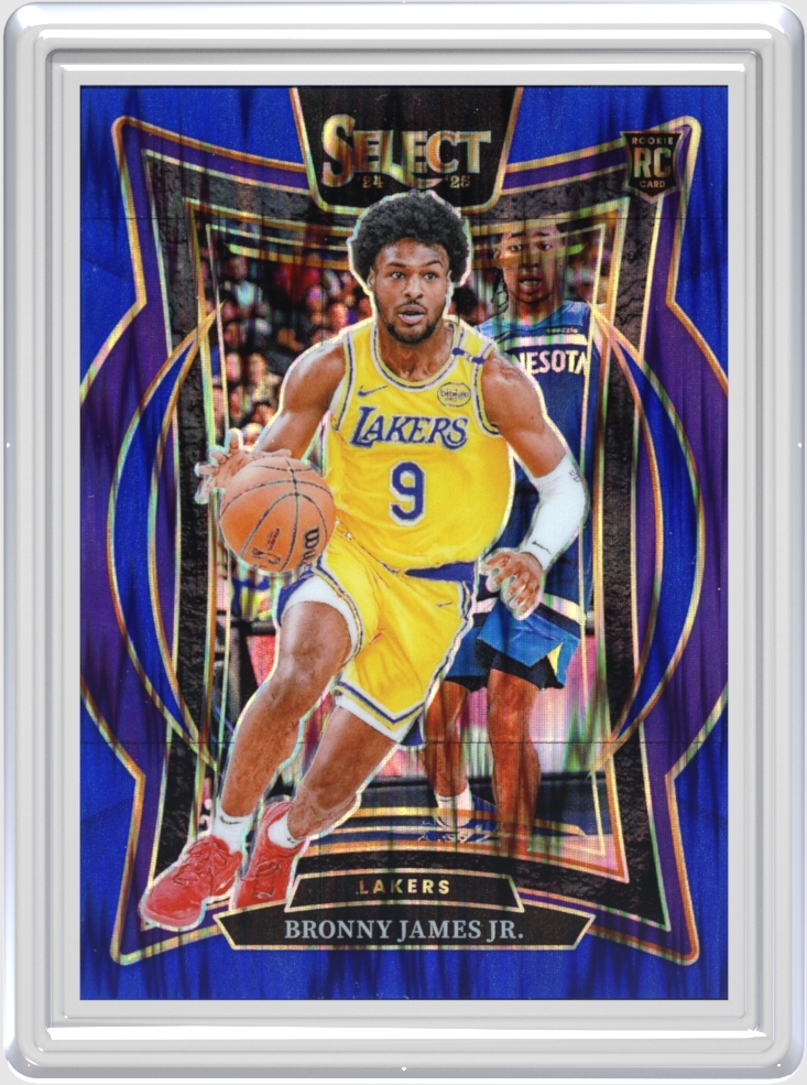 Bronny James Jr. trading card