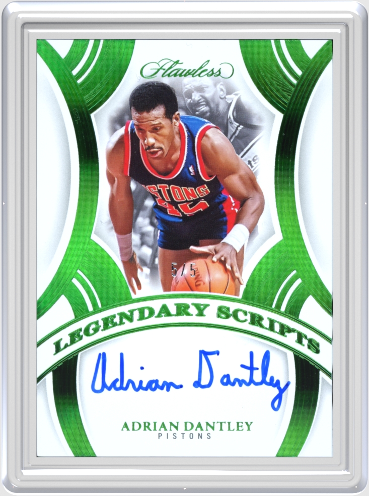 Adrian Dantley trading card