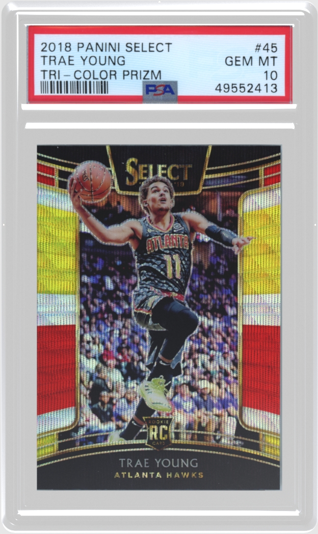 Trae Young trading card