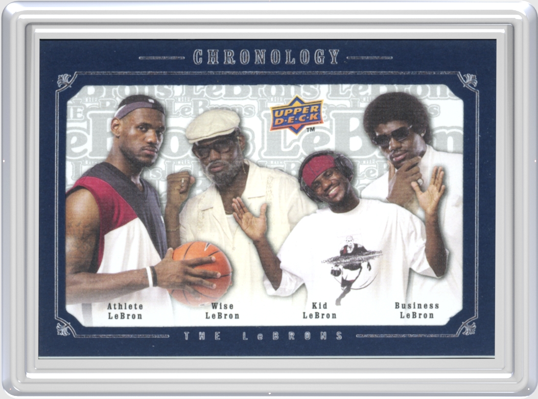 Lebron James trading card