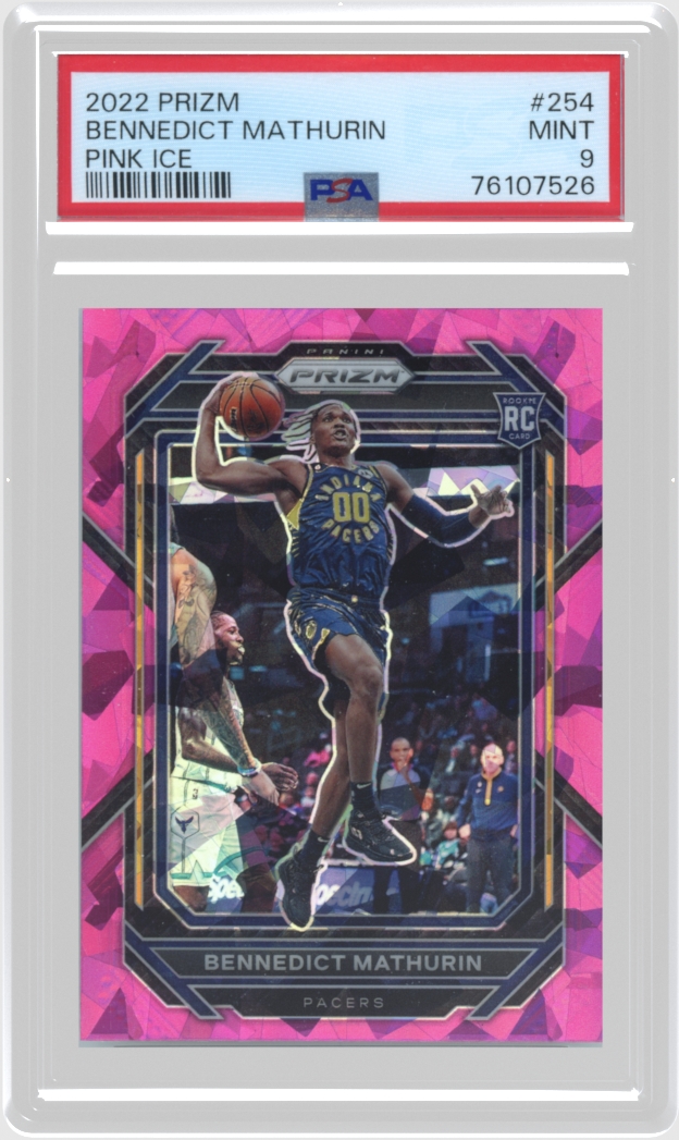 Bennedict Mathurin trading card