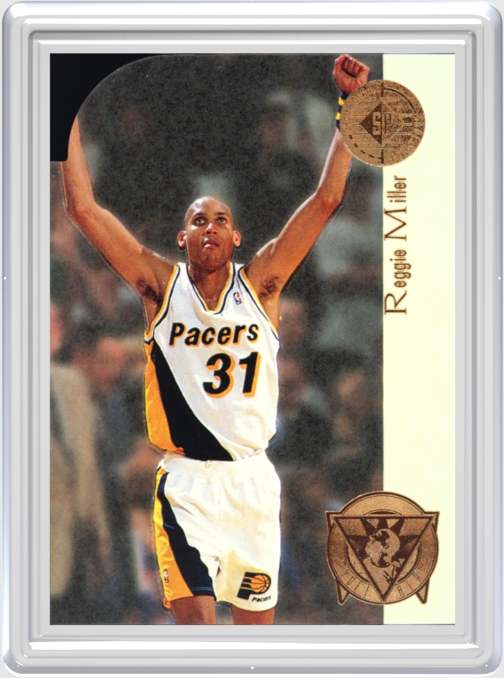 Reggie Miller trading card