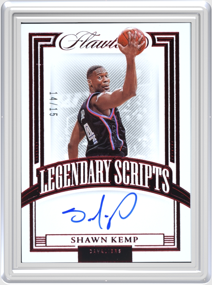 Shawn Kemp trading card