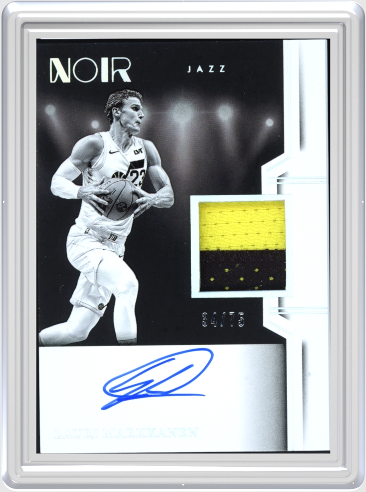 Lauri Markkanen trading card