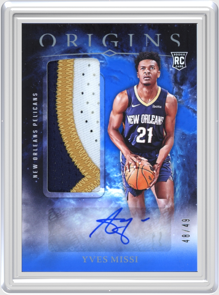 Yves Missi trading card