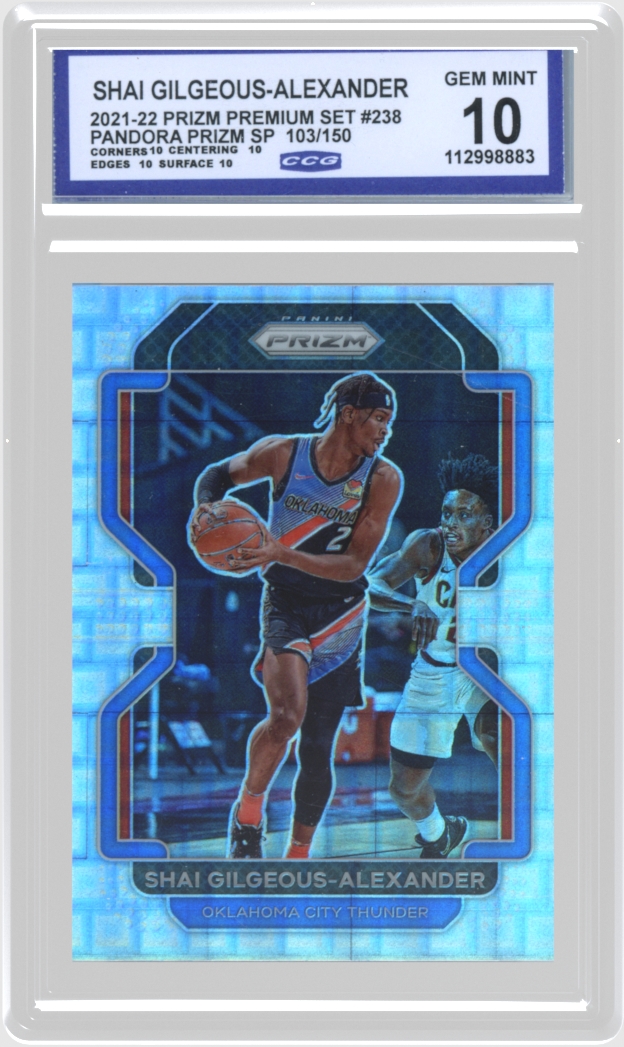 Shai Gilgeous-Alexander trading card
