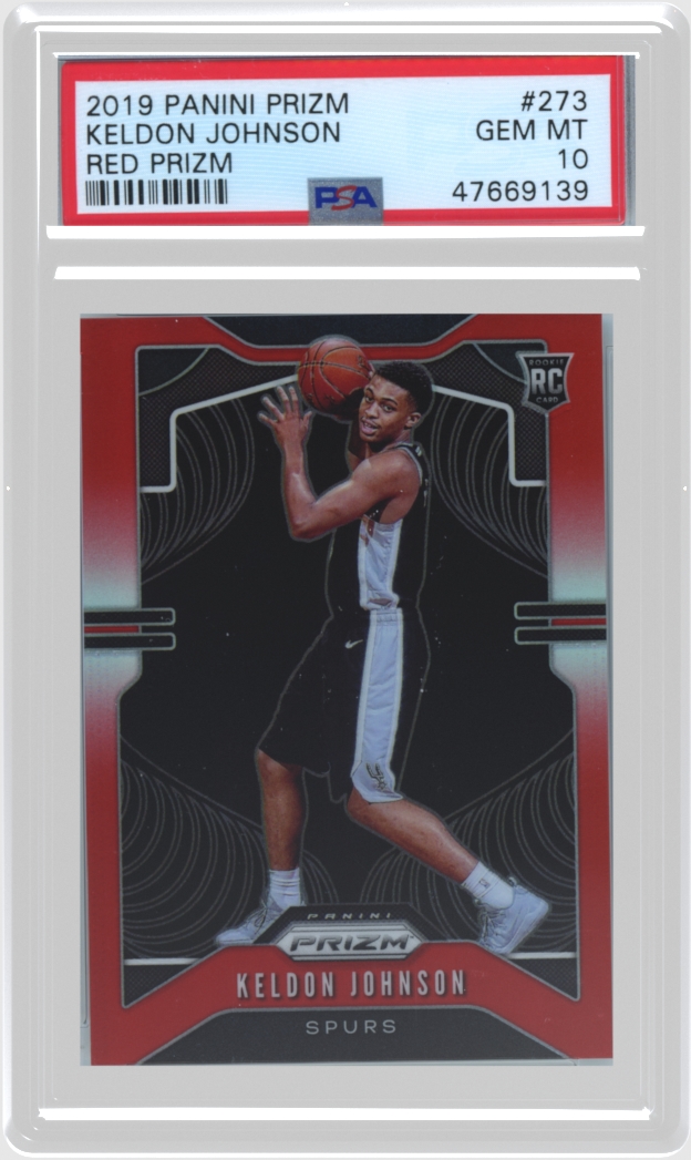 Keldon Johnson trading card