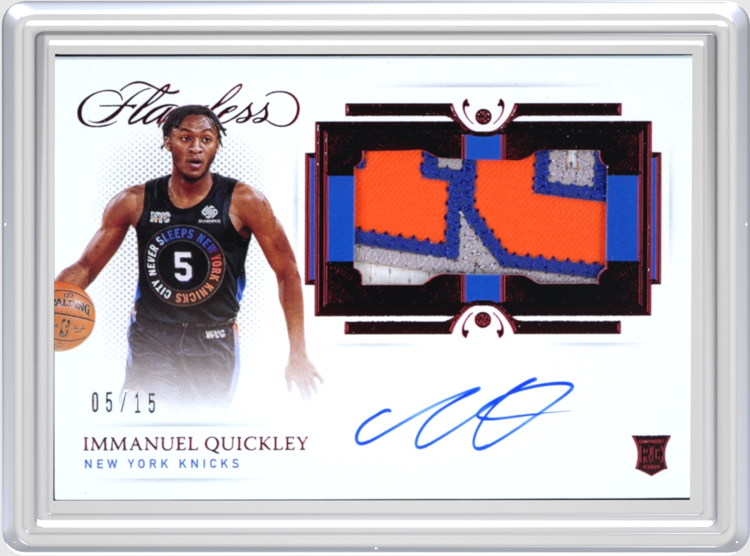 Immanuel Quickley trading card