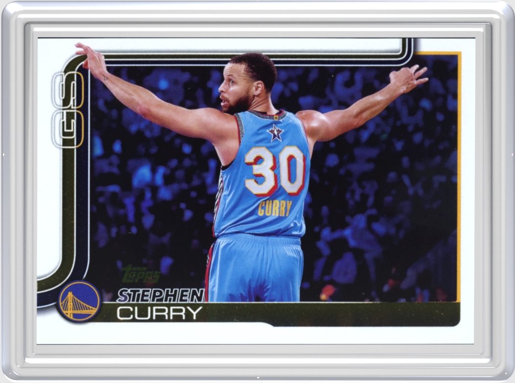 Stephen Curry trading card
