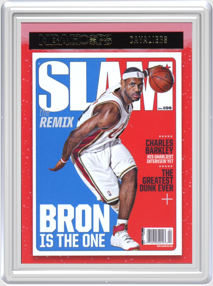 LeBron James trading card