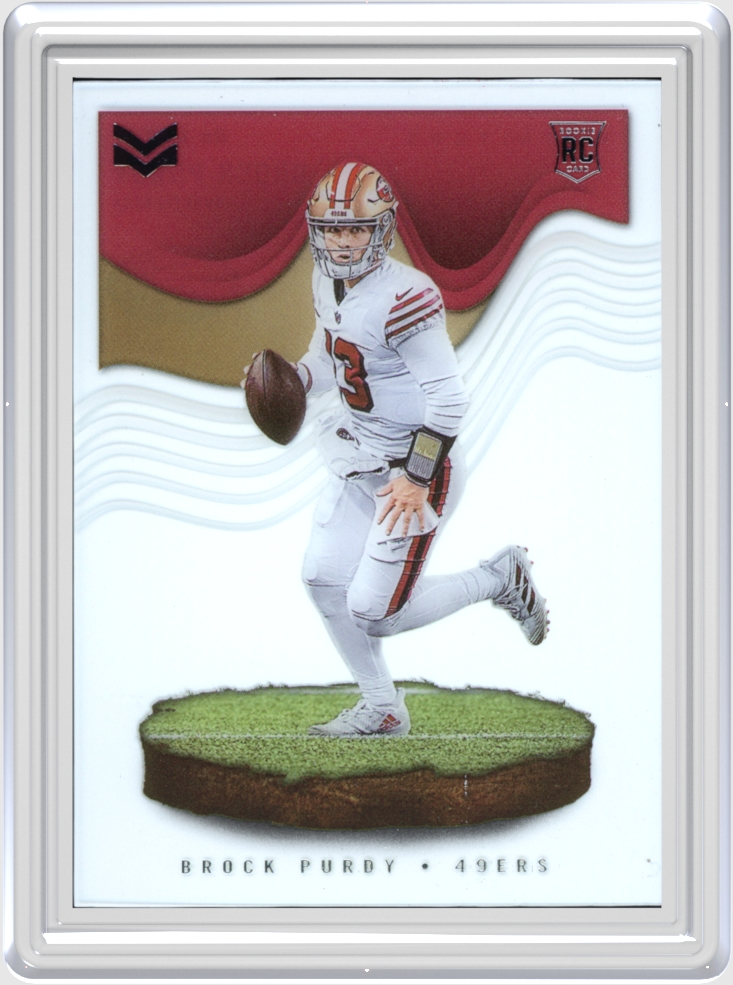 Brock Purdy trading card