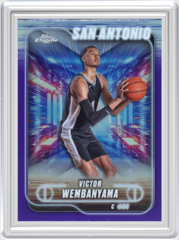 Victor Wembanyama trading card