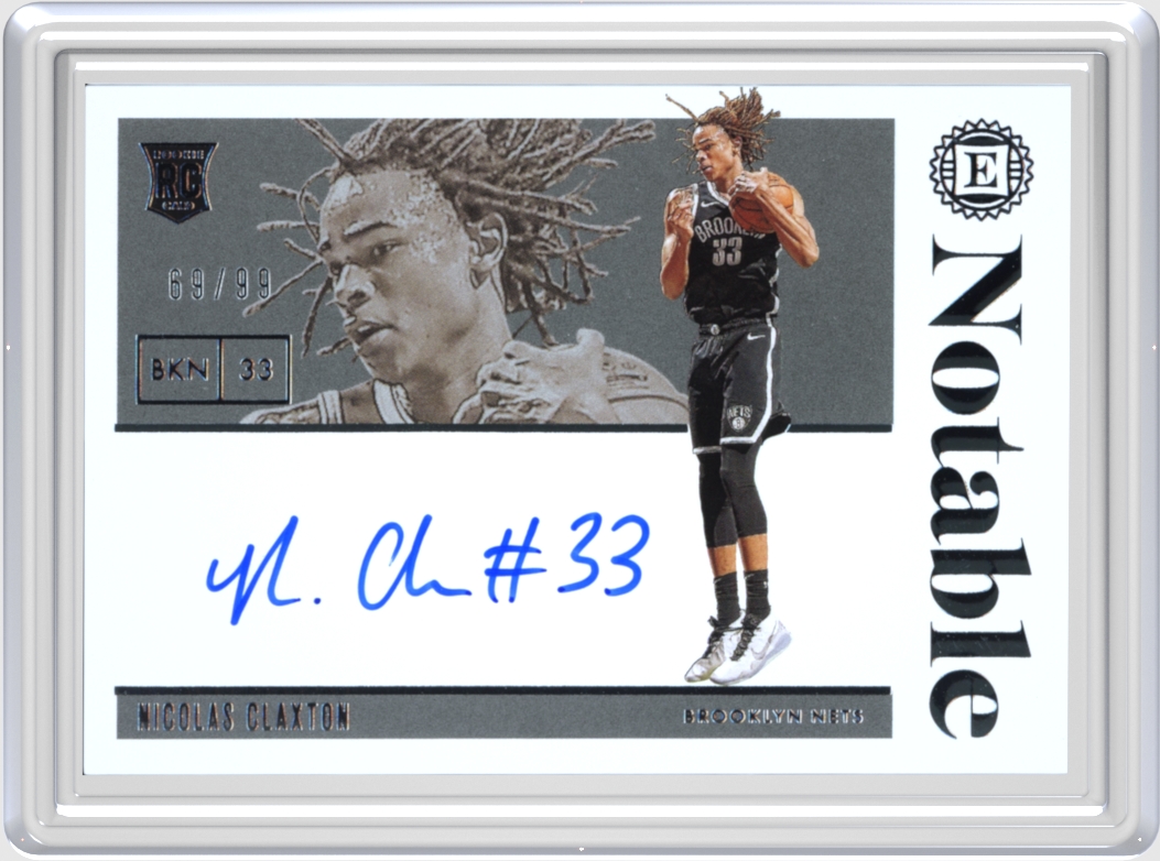 Nicolas Claxton trading card