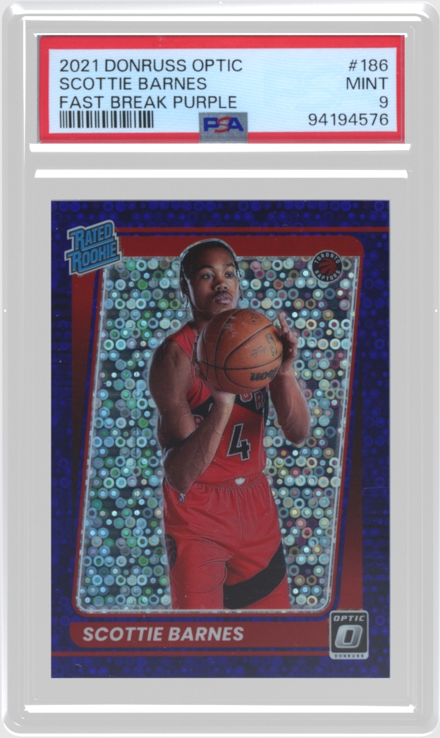 Scottie Barnes trading card