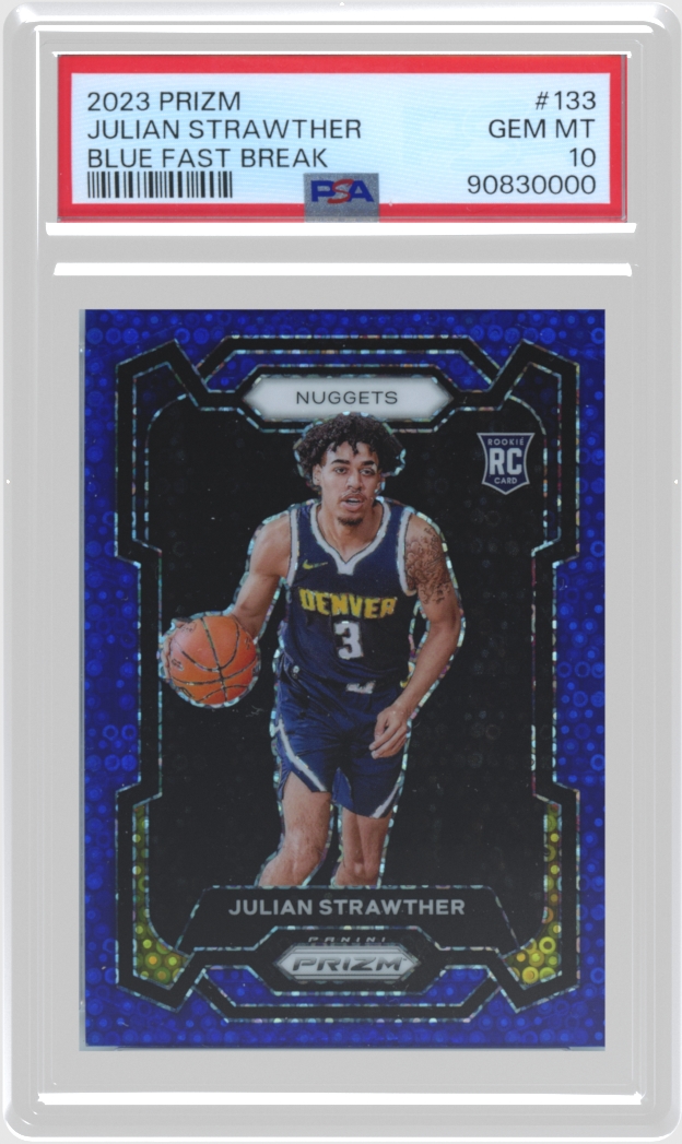 Julian Strawther trading card