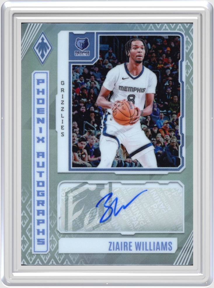 Ziaire Williams trading card