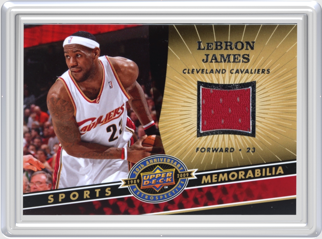 LeBron James trading card