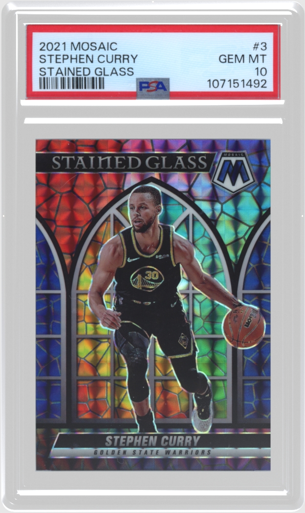Stephen Curry trading card