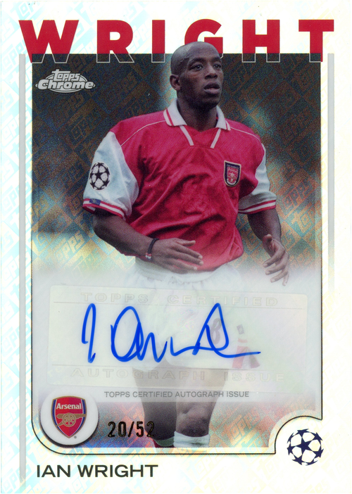 Ian Wright trading card