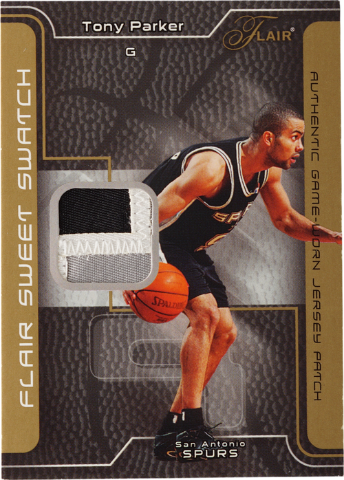 Tony Parker trading card