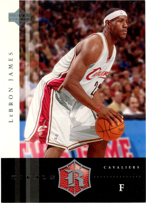 LeBron James trading card