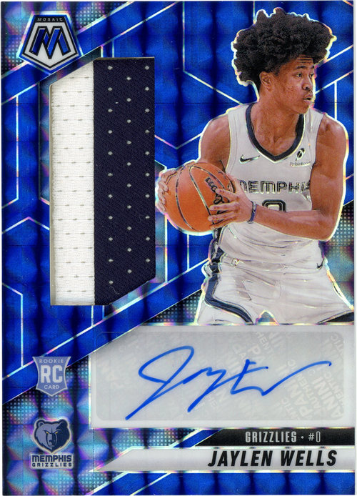 Jaylen Wells trading card