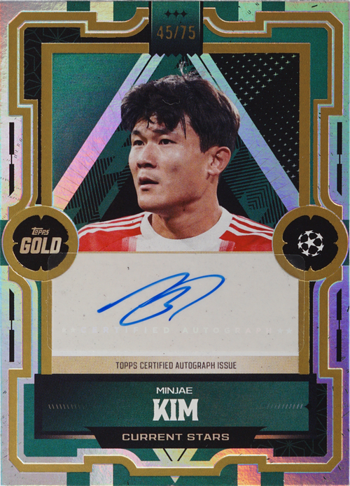 Min-jae Kim trading card
