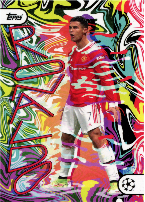 Cristiano Ronaldo trading card