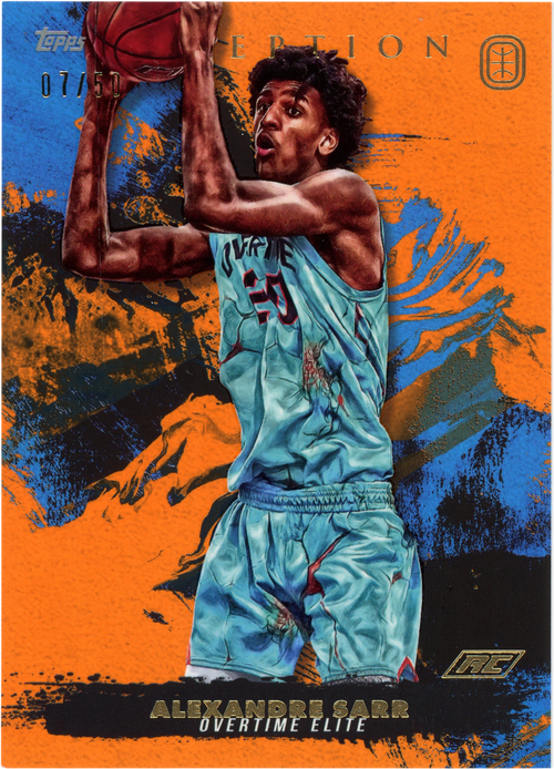 Alexandre Sarr trading card