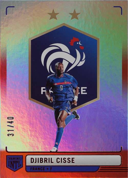 Djibril Cisse trading card