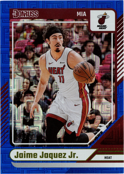 Jaime Jaquez Jr. trading card