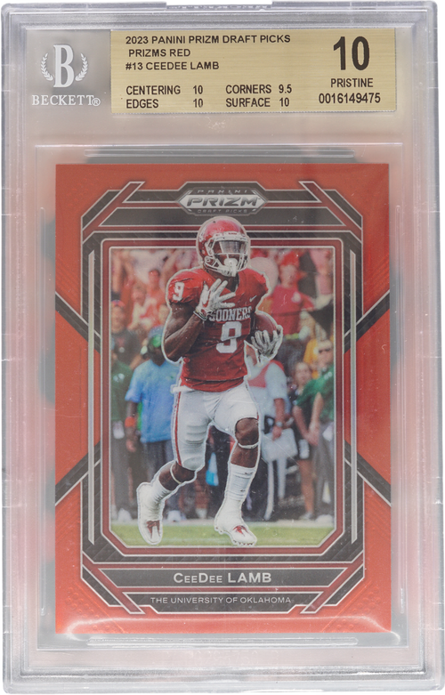 CeeDee Lamb trading card